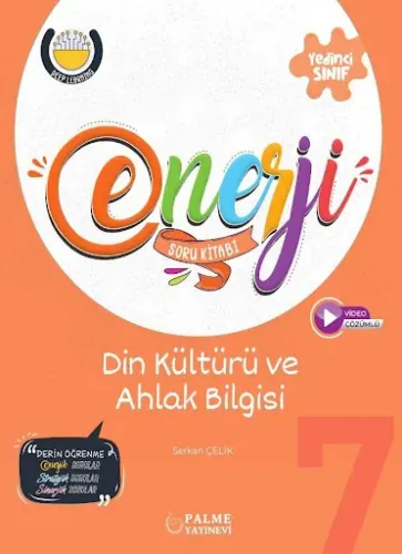 Palme Yayınları 7. Sınıf Din Kültürü ve Ahlak Bilgisi Enerji Soru Kitabı