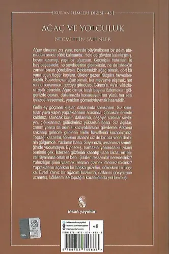 Ağaç ve Yolculuk Necmettin Şahinler İnsan Yayınları %60 indirimli