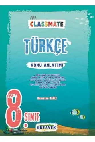 KELEPİR Okyanus Yayınları 8. Sınıf Classmate Türkçe Konu Anlatımı