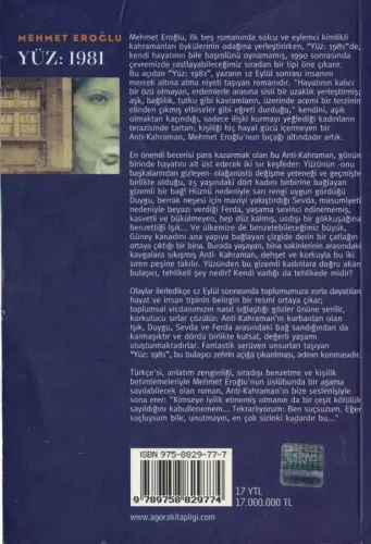 Yüz: 1981 Mehmet Eroğlu Agorakitaplığı %56 indirimli