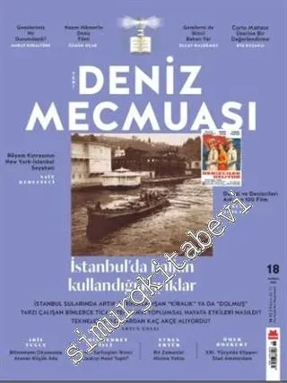 Yeni Deniz Mecmuası - İstanbul'da Halkın Kullandığı Kayıklar - Sayı: 18      Haziran