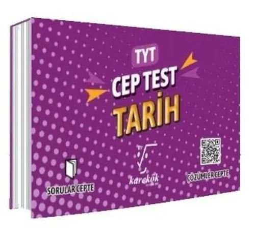 Karekök Yayınları TYT Tarih Cep Test