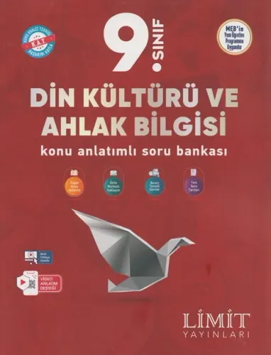 Limit Yayınları 9. Sınıf Din Kültürü ve Ahlak Bilgisi Konu Anlatımlı Soru Bankası
