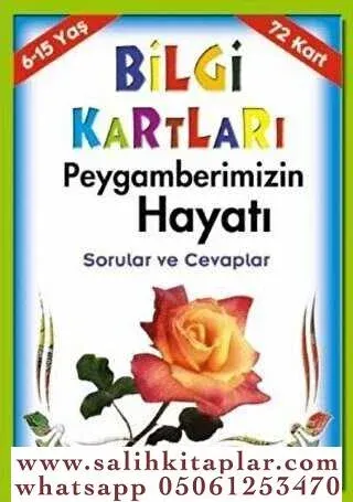 Bilgi Kartları Peygamberimizin Hayatı