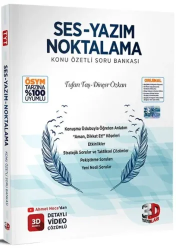 3D TYT SES YAZIM NOKTALAMA KOSB 2027