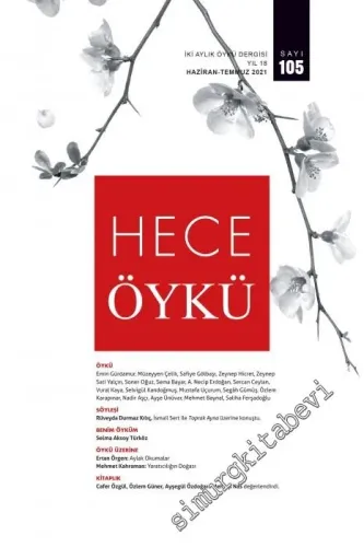 Hece Öykü Dergisi - Sayı: 105       Haziran - Temmuz