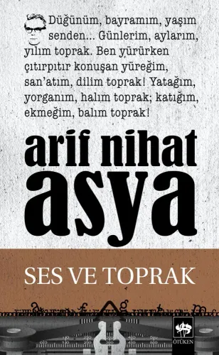 Ötüken Kitap | Ses ve Toprak Arif Nihat Asya