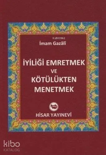 İyiliği Emretmek ve Kötülükten Men Etmek