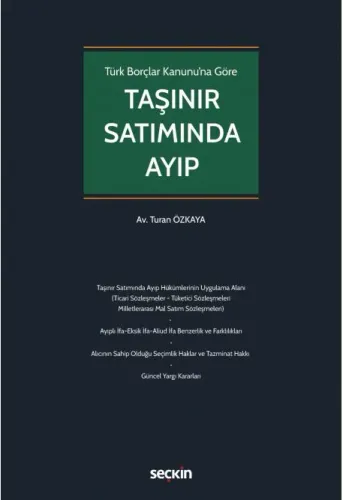 Taşınır Satımında Ayıp