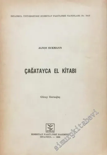 Çağatayca El Kitabı -        1988