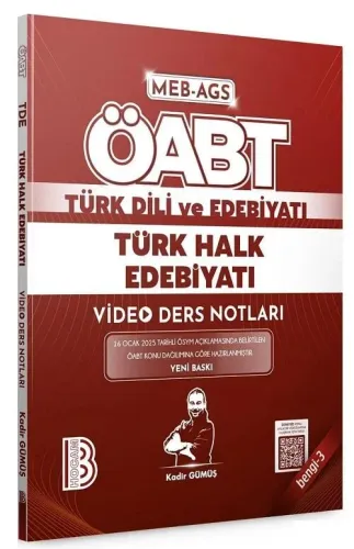 Benim Hocam Yayınları ÖABT MEB-AGS Türk Dili ve Edebiyatı Türk Halk Ed