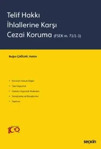 Telif Hakkı İhlallerine Karşı Cezai Koruma