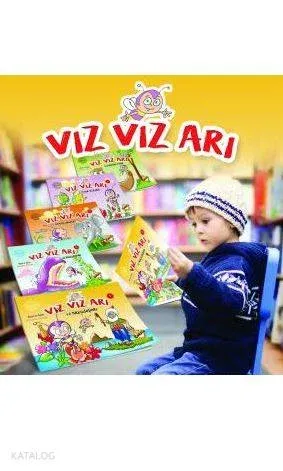 Vız Vız Arı- 8140; Çizgilerle Değerler Eğitimi (5'li Set)