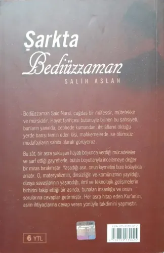 Şarkta Bediüzzaman Salih Aslan Bilge Yayınları