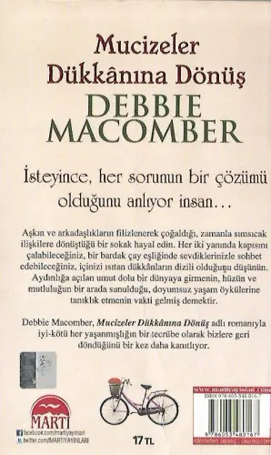 Mucizeler Dükkanına Dönüş Debbie Macomber Martı Yayınevi %45 indirimli