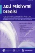 Adli Psikiyatri Dergisi – Cilt:1 Sayı:4 Ekim 2004 1