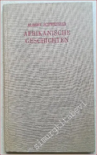 Afrikanische Geschichten CİLTLİ -        1939
