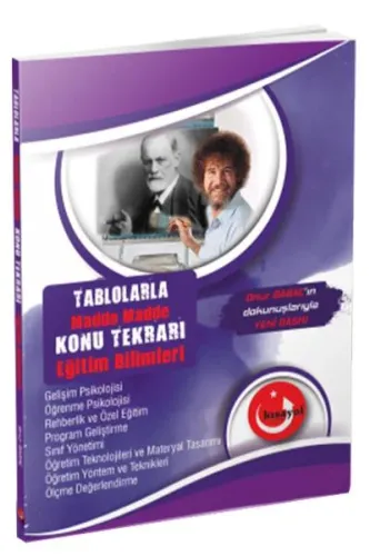 Rektör KPSS Eğitim Bilimleri Tablolarla Madde Madde Konu Tekrarı