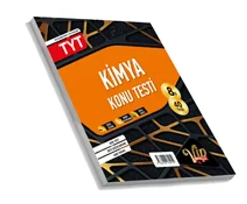 VİP TYT KİMYA  KUTU TESTİ- (8 Öğrencilik)- YENİ