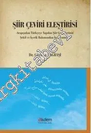 Şiir Çeviri Eleştirisi -         2018
