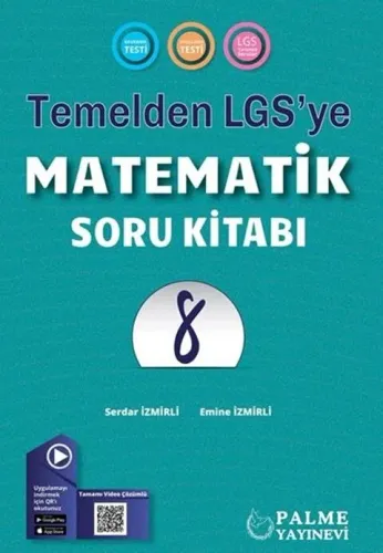 Palme Yayınları 8. Sınıf Matematik Temelden LGS ye Soru Kitabı