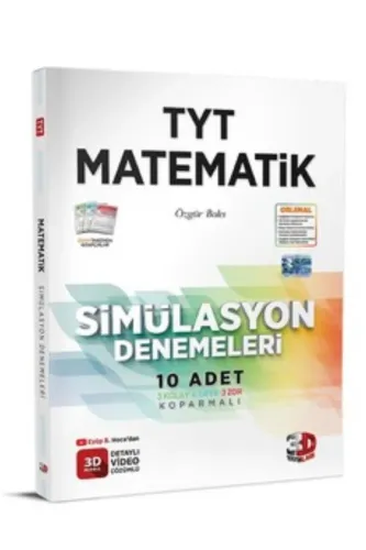 3D TYT MATEMATİK SİMÜLASYON DENEMELERİ