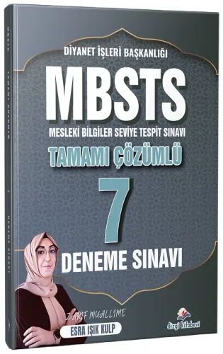 Dizgi Kitap Yayınları 2026 MBSTS 7 Deneme Çözümlü