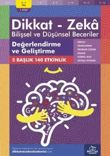 Değerlendirme ve Geliştirme (6 - 7 Yaş) - Dikkat Zeka