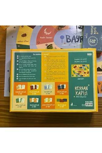 Reyyan Kapısı - Ramazan Oyunu Kutulu Set (5-99 Yaş) Bilal Süleyman Reyyan Kapısı - Ramazan Oyunu Kutulu Set (5-99 Yaş) Bilal Süleyman