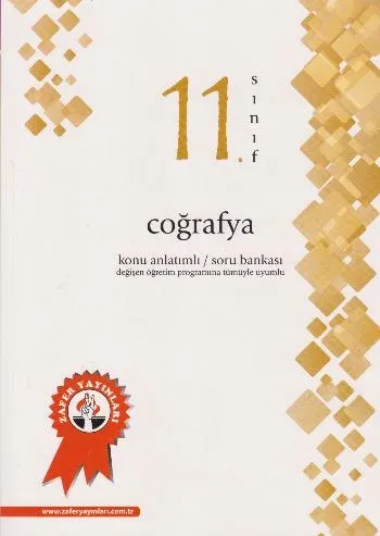 Zafer 11. Sınıf Coğrafya Konu Anlatımlı Soru Bankası-YENİ