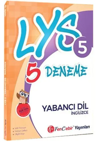 Fen Cebir LYS 5 İngilizce 5 Deneme Sınavı