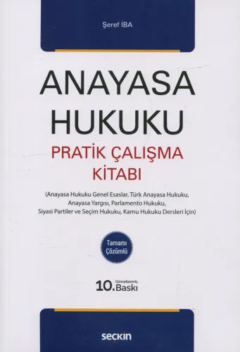 Anayasa Hukuku Pratik Çalışma Kitabı