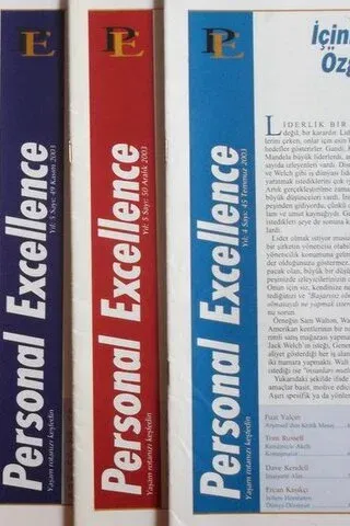 Perconal Excellence Sayılar 2003/43, 44, 45, 49, 50