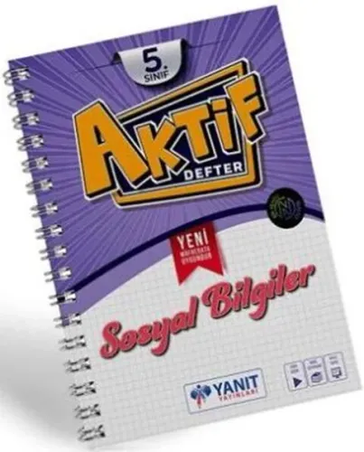 Yanıt Yayınları 5. Sınıf Sosyal Bilgiler Aktif Defter