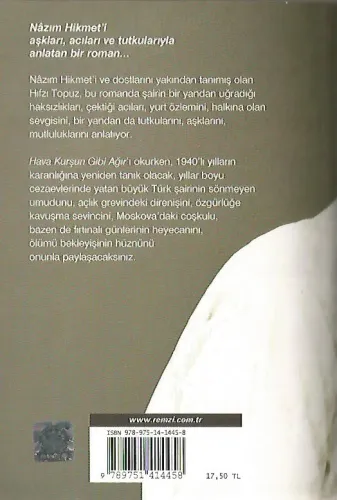 Hava Kurşun Gibi Ağır Hıfzı Topuz Remzi Kitabevi %56 indirimli
