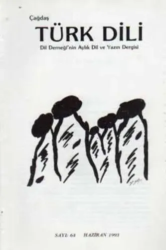 Çağdaş Türk Dili Dergisi 1993 / 64