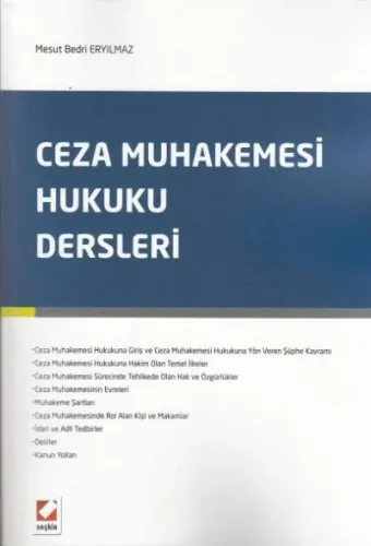 Ceza Muhakemesi Hukuku Dersleri