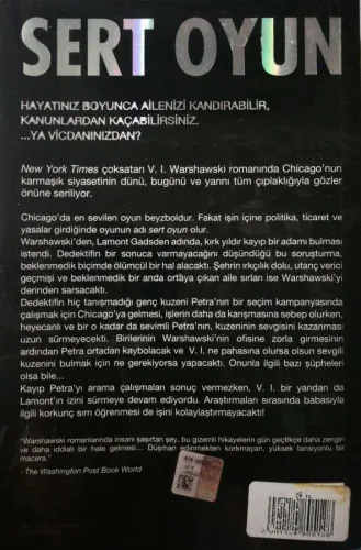 Sert Oyun Sara Paretsky Artemis Yayınları
