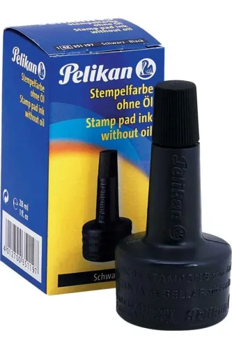 PELİKAN ISTAMPA MÜREKKEBİ 28cc.- SİYAH