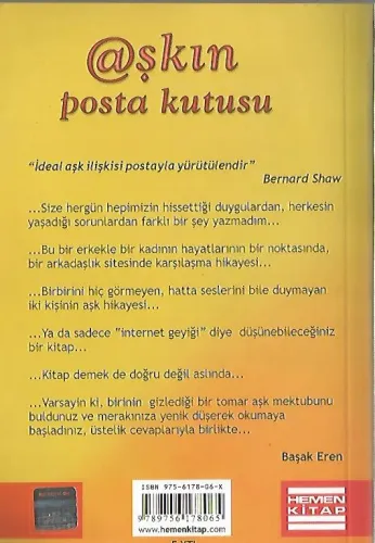 Aşkın Posta Kutusu (imzalı) Başak Eren Morpa %53 indirimli