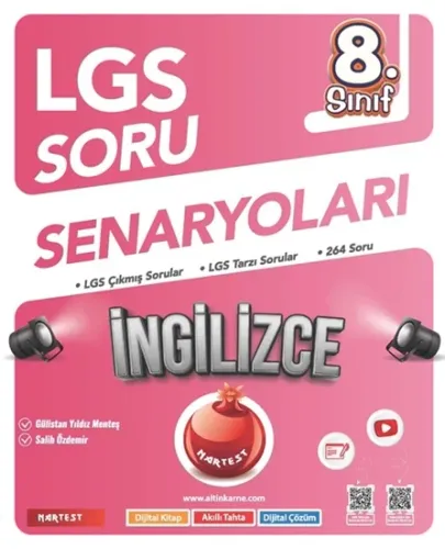 Nartest Yayınları 8. Sınıf LGS İngilizce Soru Senaryoları Salih Özdemi