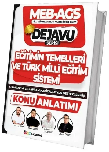TKM Akademi MEB-AGS Eğitimin Temelleri ve Türk Milli Eğitim Sistemi DEJAVU Konu Anlatımı