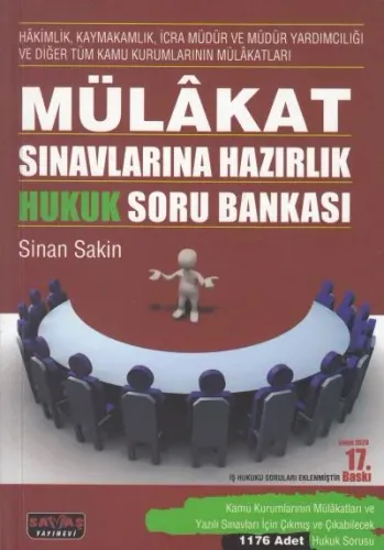 Mülakat Sınavlarına Hazırlık Hukuk Soru Bankası
