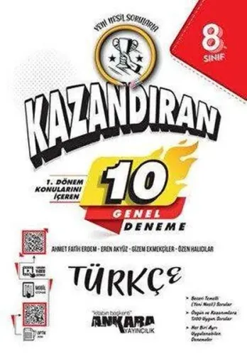 LGS 1. Dönem Konularını İçeren 10 Türkçe Denemesi