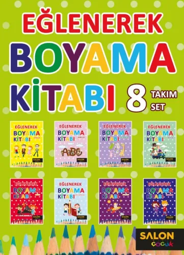 Eğlenerek Boyama (8 Takım Set)-2