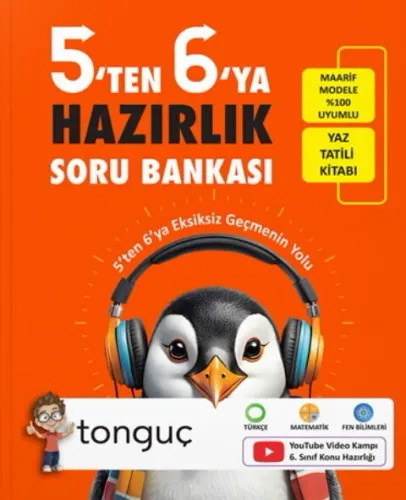 Tonguç Akademi 5`ten 6`ya Hazırlık Kitabı