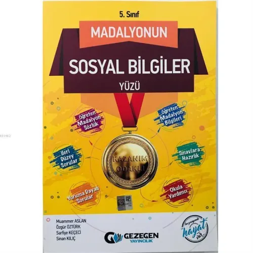 Gezegen Yayınları 5. Sınıf Madalyonun Sosyal Bilgiler Yüzü Gezegen