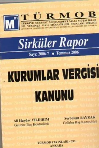 Türmob Sirküler Rapor 2006/7