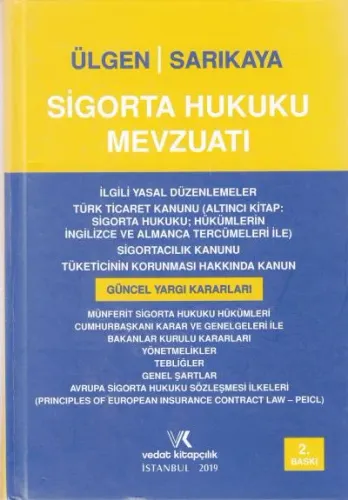 Sigorta Hukuku Mevzuatı