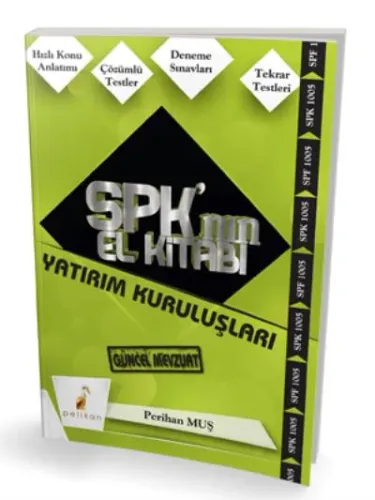 SPK´nın El Kitabı Yatırım Kuruluşları
